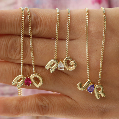 Liora™ Birthstone Bubble Necklace