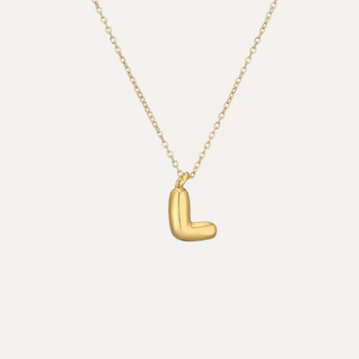 Liora™ Mini Bubble Initial Necklace.