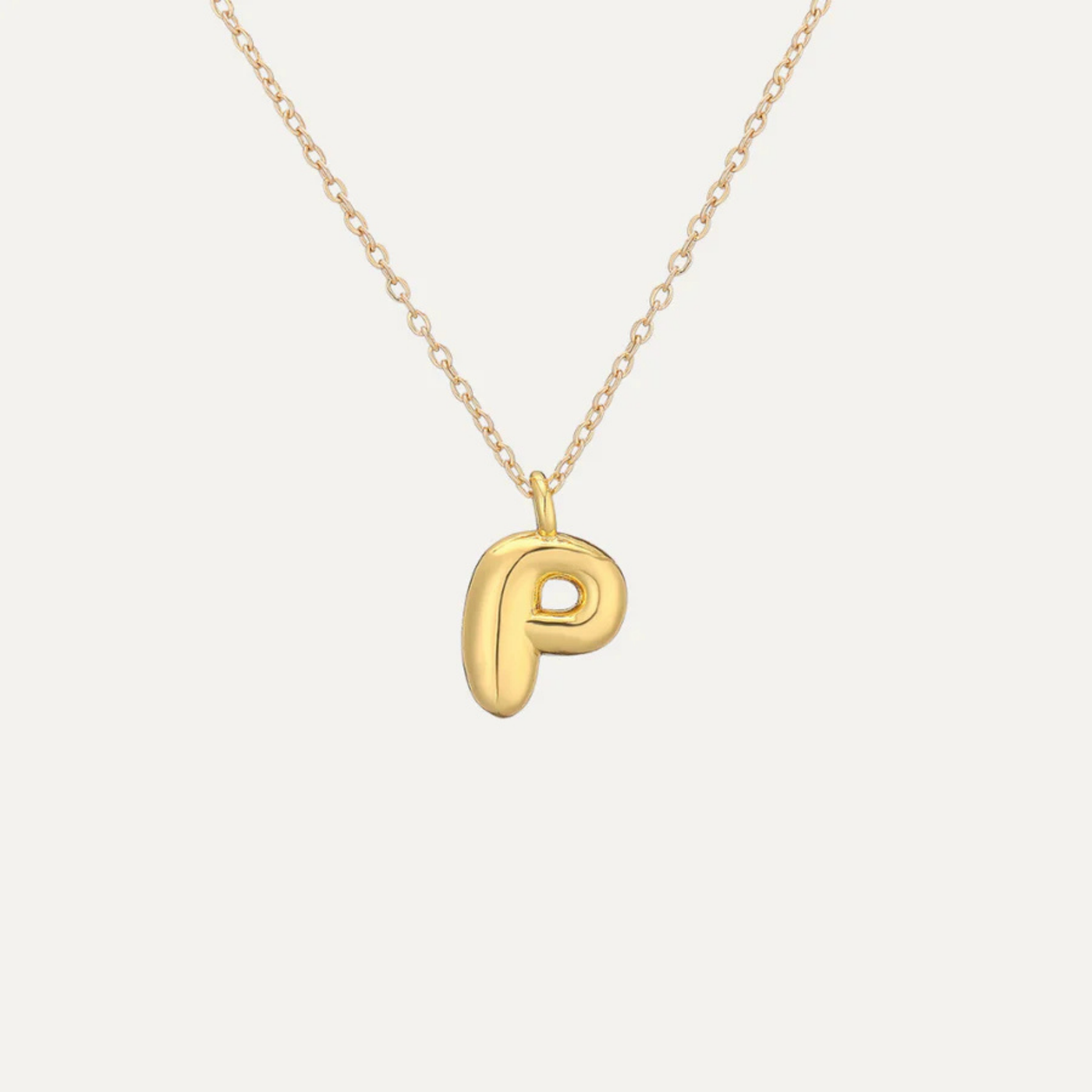 Liora™ Mini Bubble Initial Necklace.