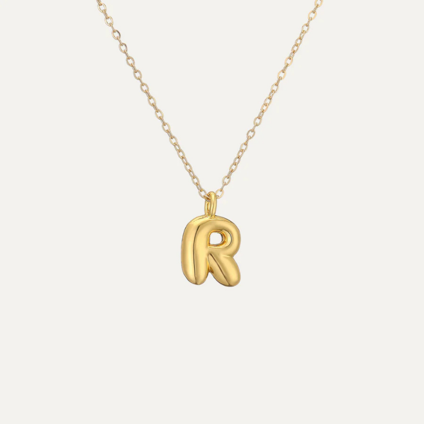 Liora™ Mini Bubble Initial Necklace.