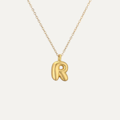 Liora™ Mini Bubble Initial Necklace.