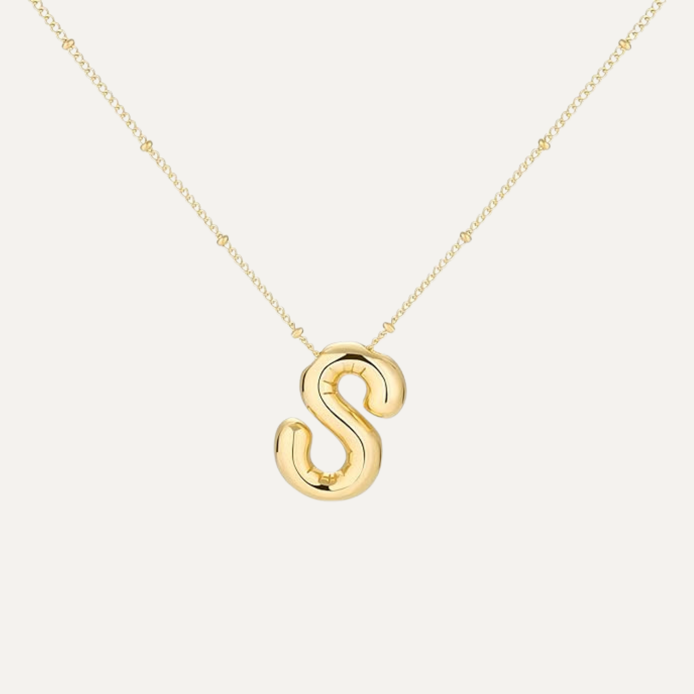 Liora™ Bubble Initial Necklace