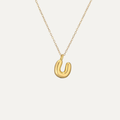Liora™ Mini Bubble Initial Necklace.