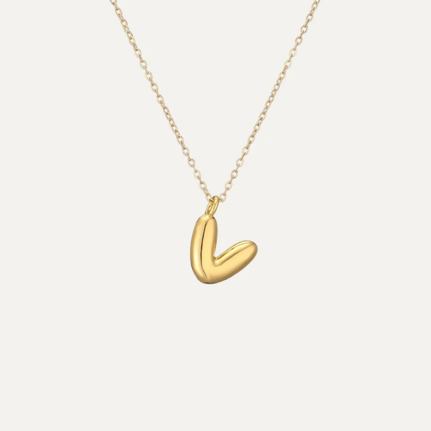 Liora™ Mini Bubble Initial Necklace.