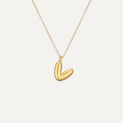 Liora™ Mini Bubble Initial Necklace.