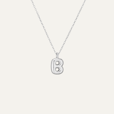 Liora™ Mini Bubble Initial Necklace.