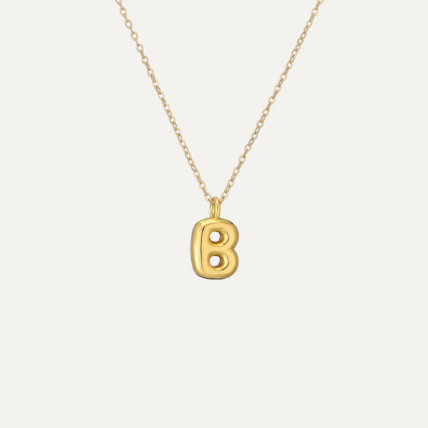 Liora™ Mini Bubble Initial Necklace.