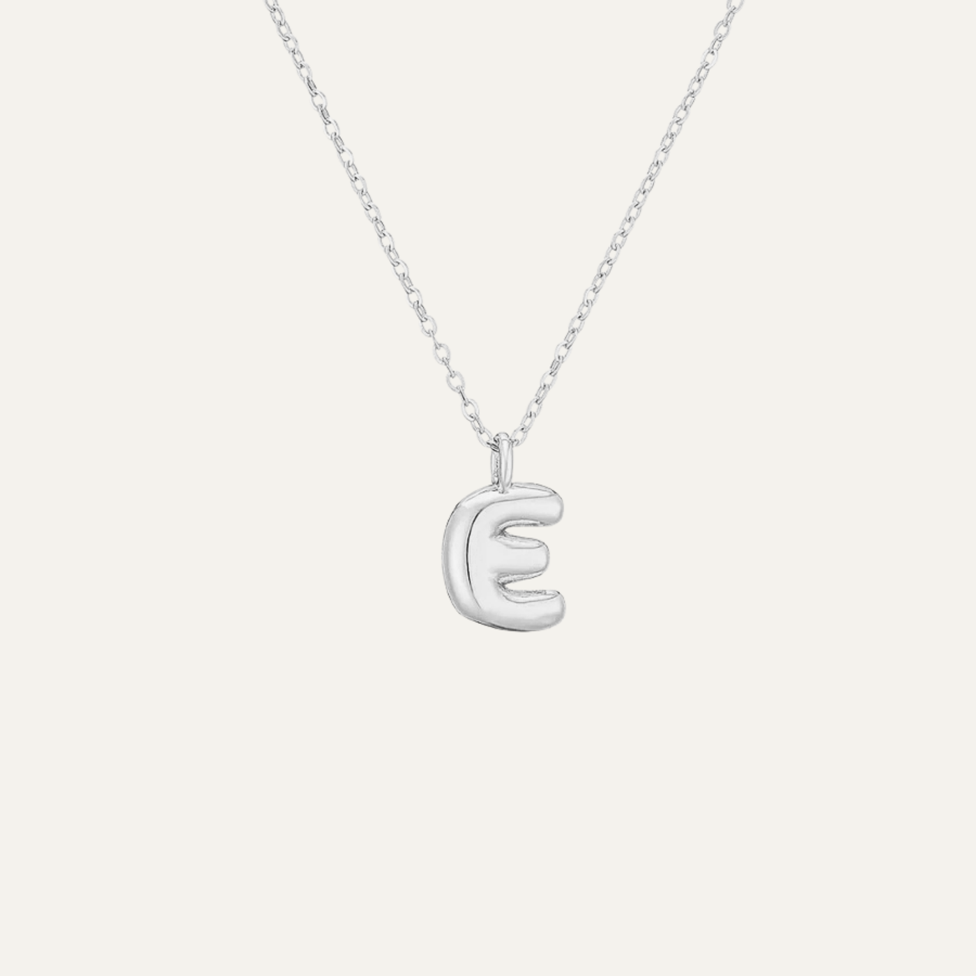 Liora™ Mini Bubble Initial Necklace.