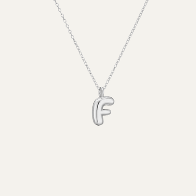 Liora™ Mini Bubble Initial Necklace.