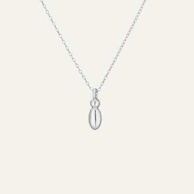 Liora™ Mini Bubble Initial Necklace.