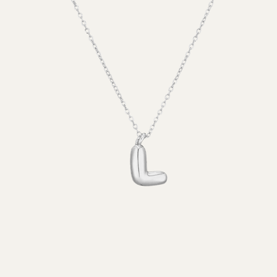 Liora™ Mini Bubble Initial Necklace.