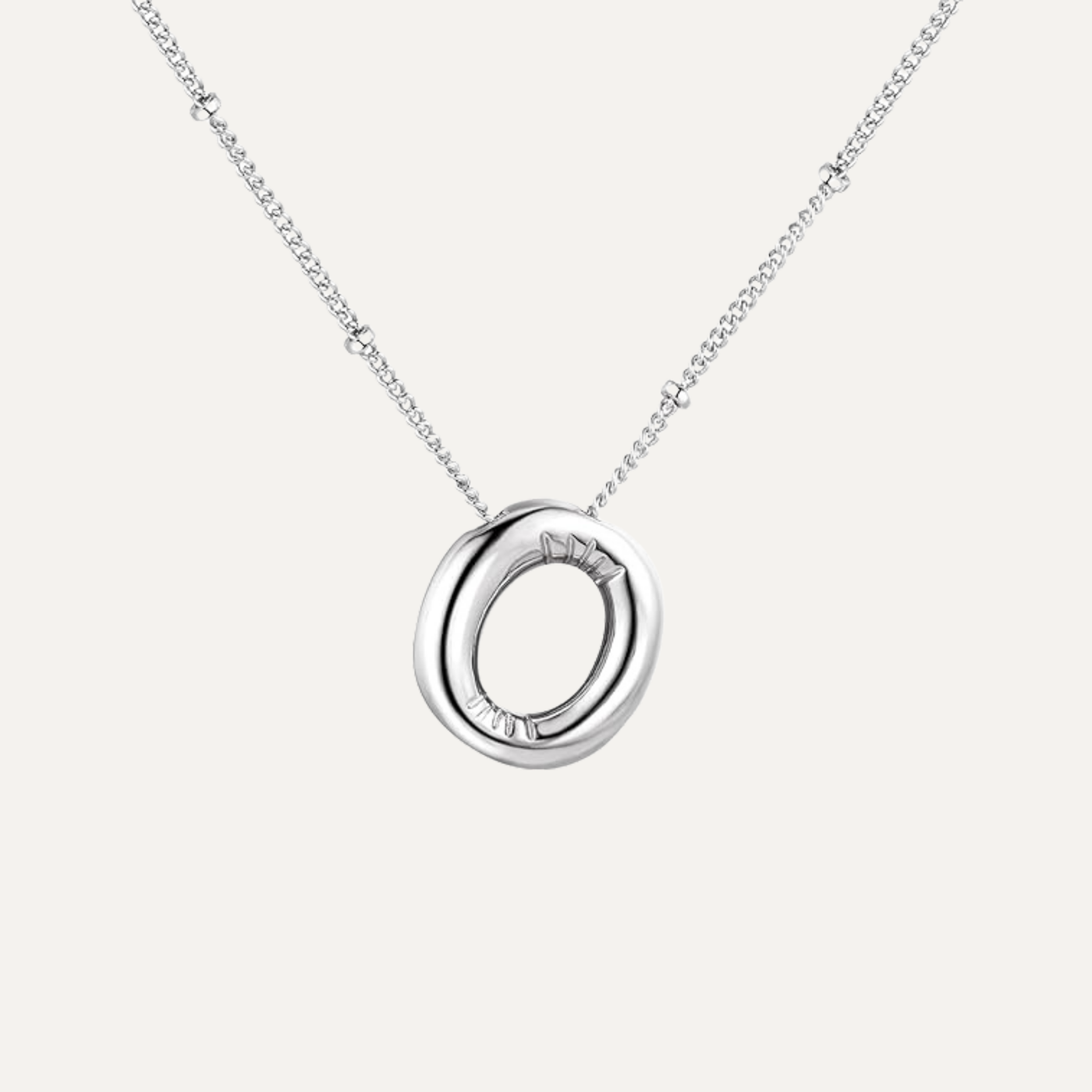 Liora™ Bubble Initial Necklace