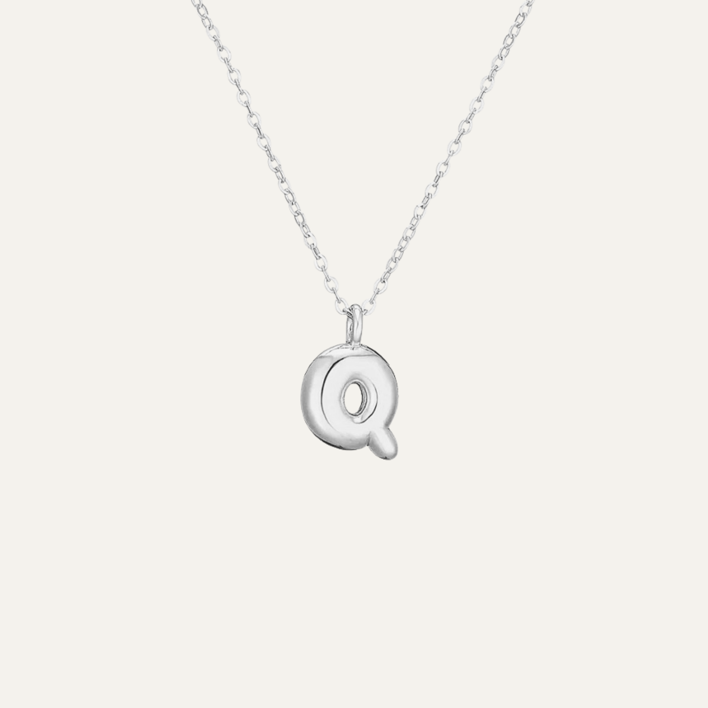Liora™ Mini Bubble Initial Necklace.