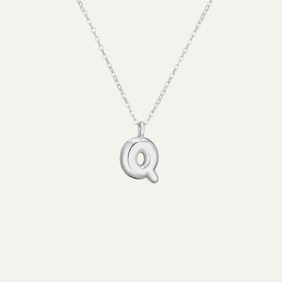 Liora™ Mini Bubble Initial Necklace.