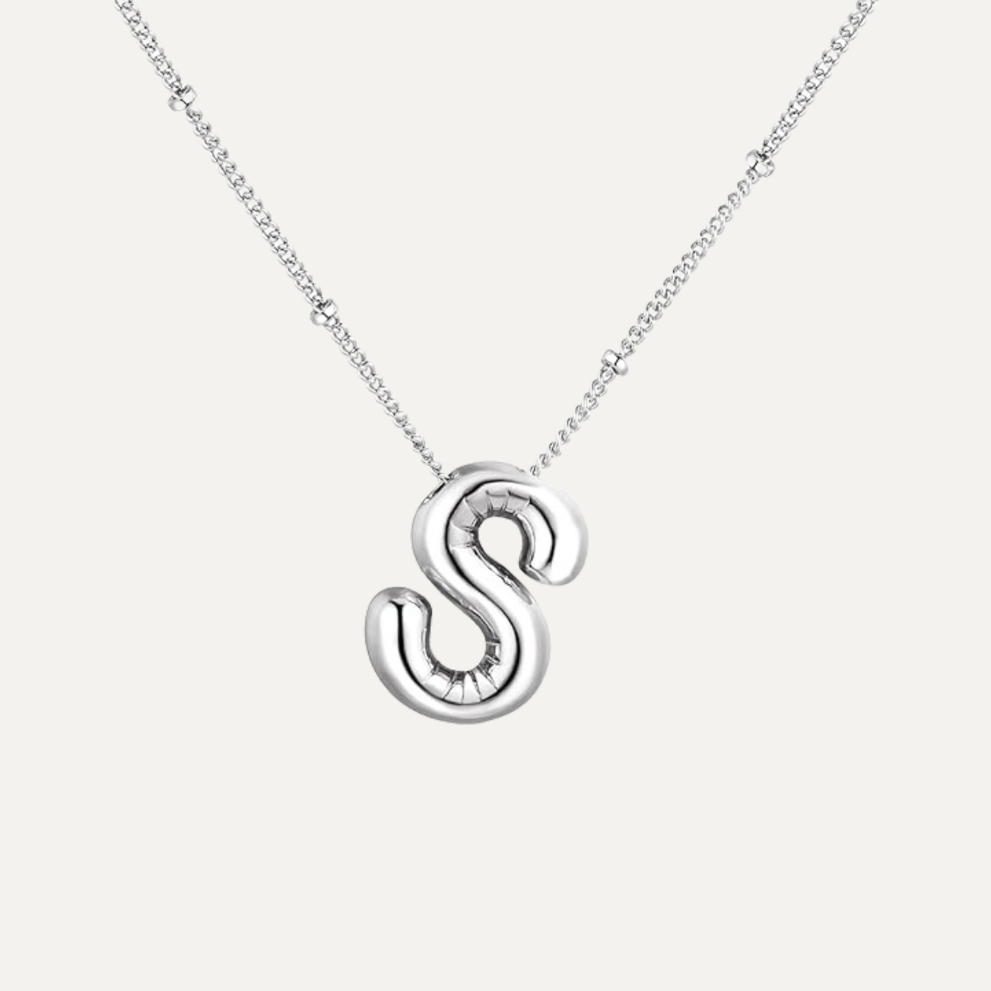Liora™ Bubble Initial Necklace