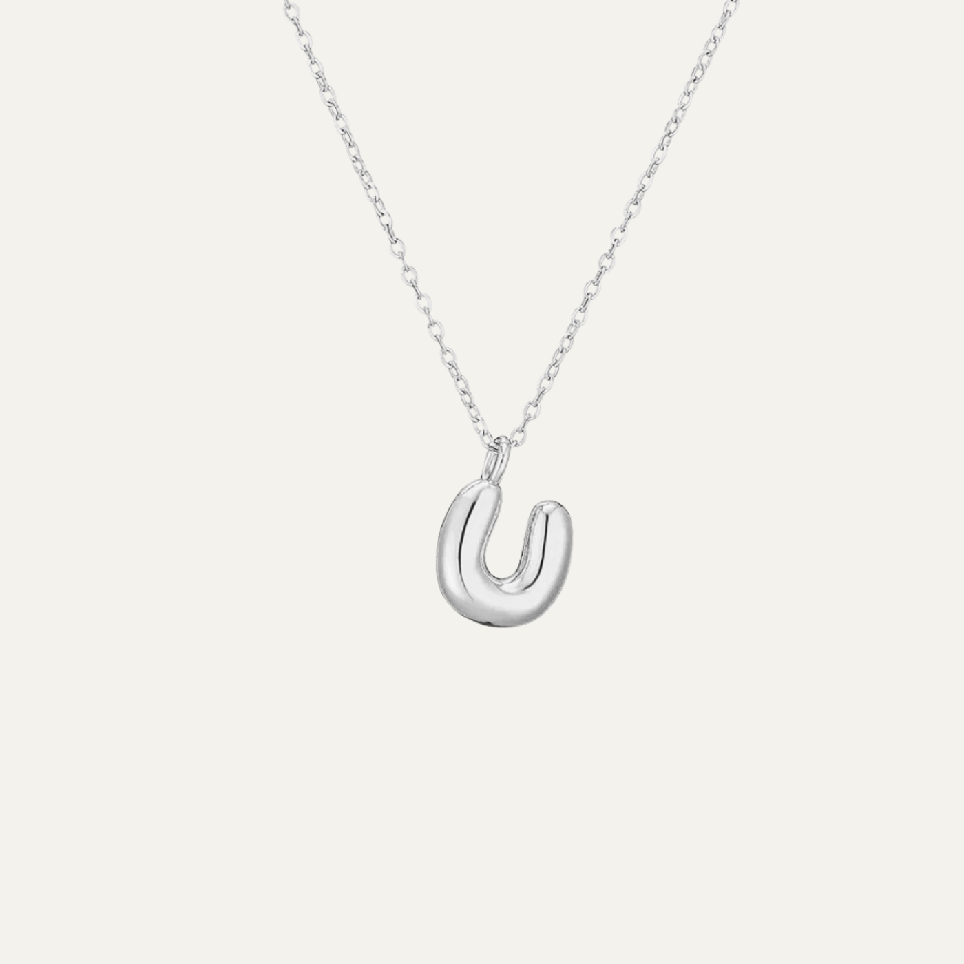 Liora™ Mini Bubble Initial Necklace.