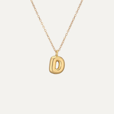 Liora™ Mini Bubble Initial Necklace.