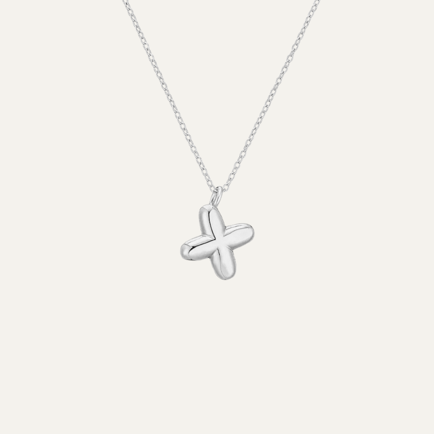 Liora™ Mini Bubble Initial Necklace.