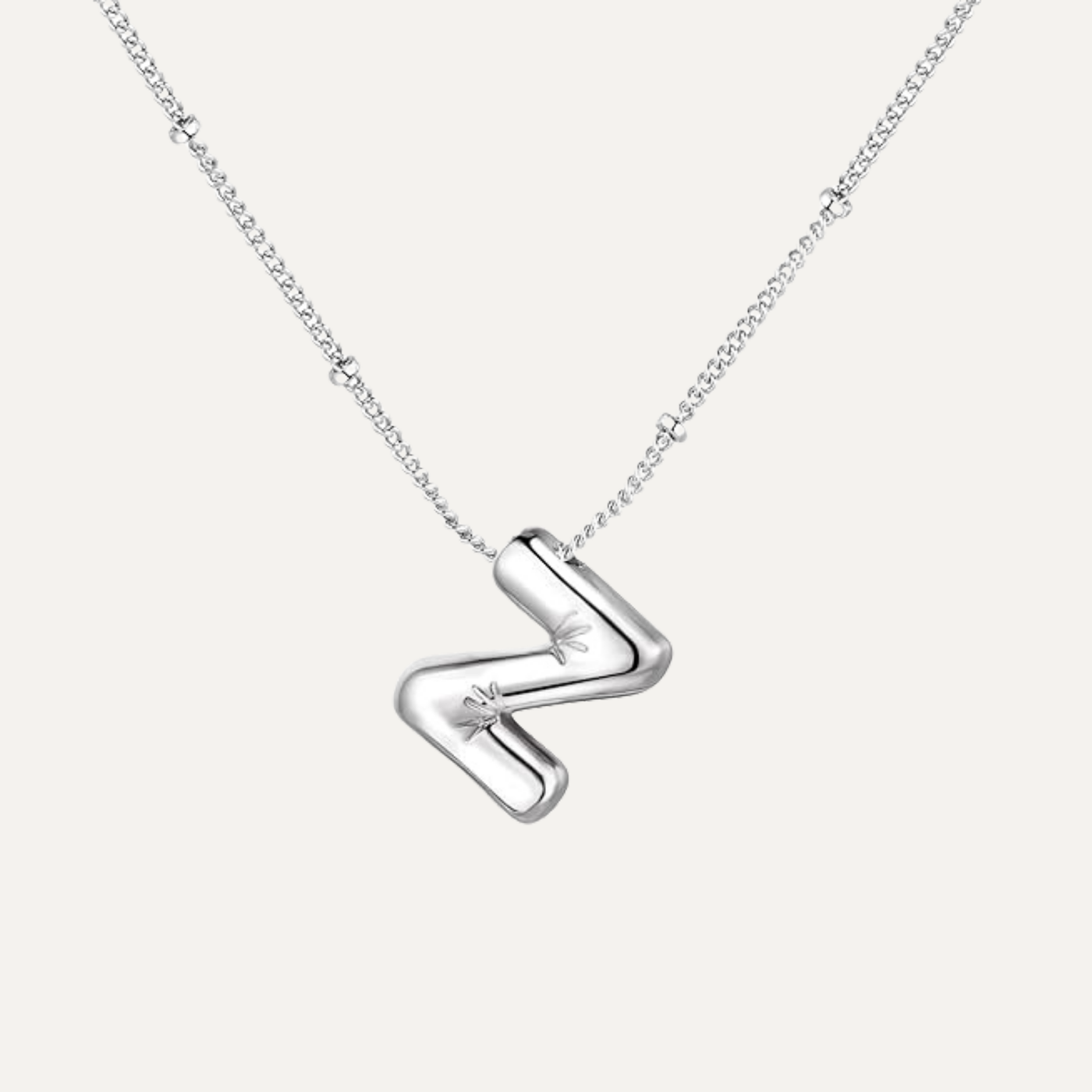 Liora™ Bubble Initial Necklace