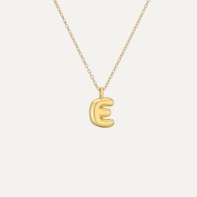 Liora™ Mini Bubble Initial Necklace.