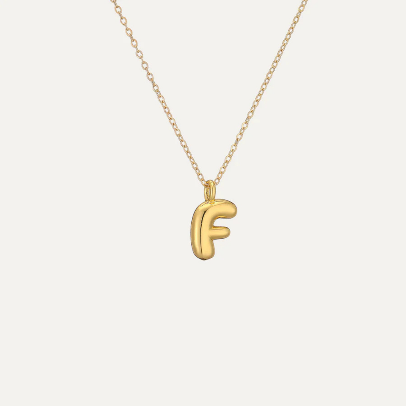 Liora™ Mini Bubble Initial Necklace.