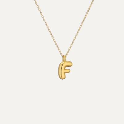 Liora™ Mini Bubble Initial Necklace.